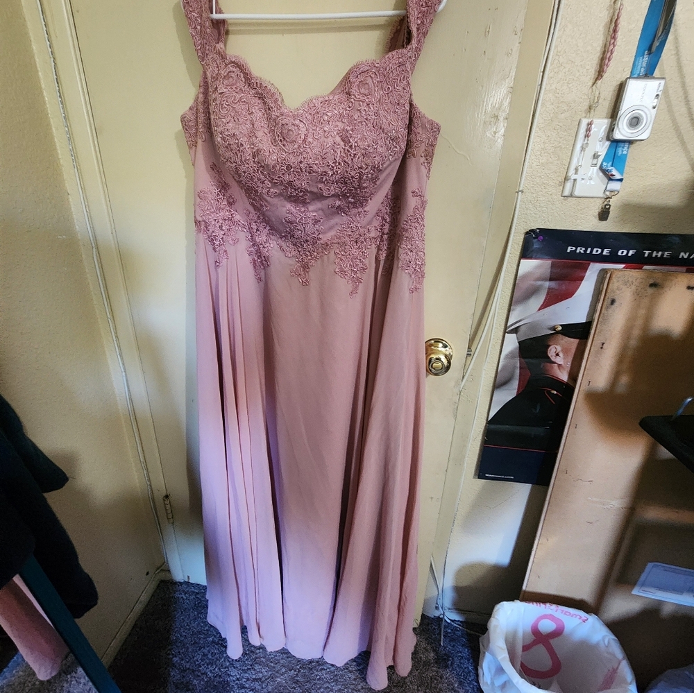 Fiesta Pink Sleeveless Sweetheart Prom Dress